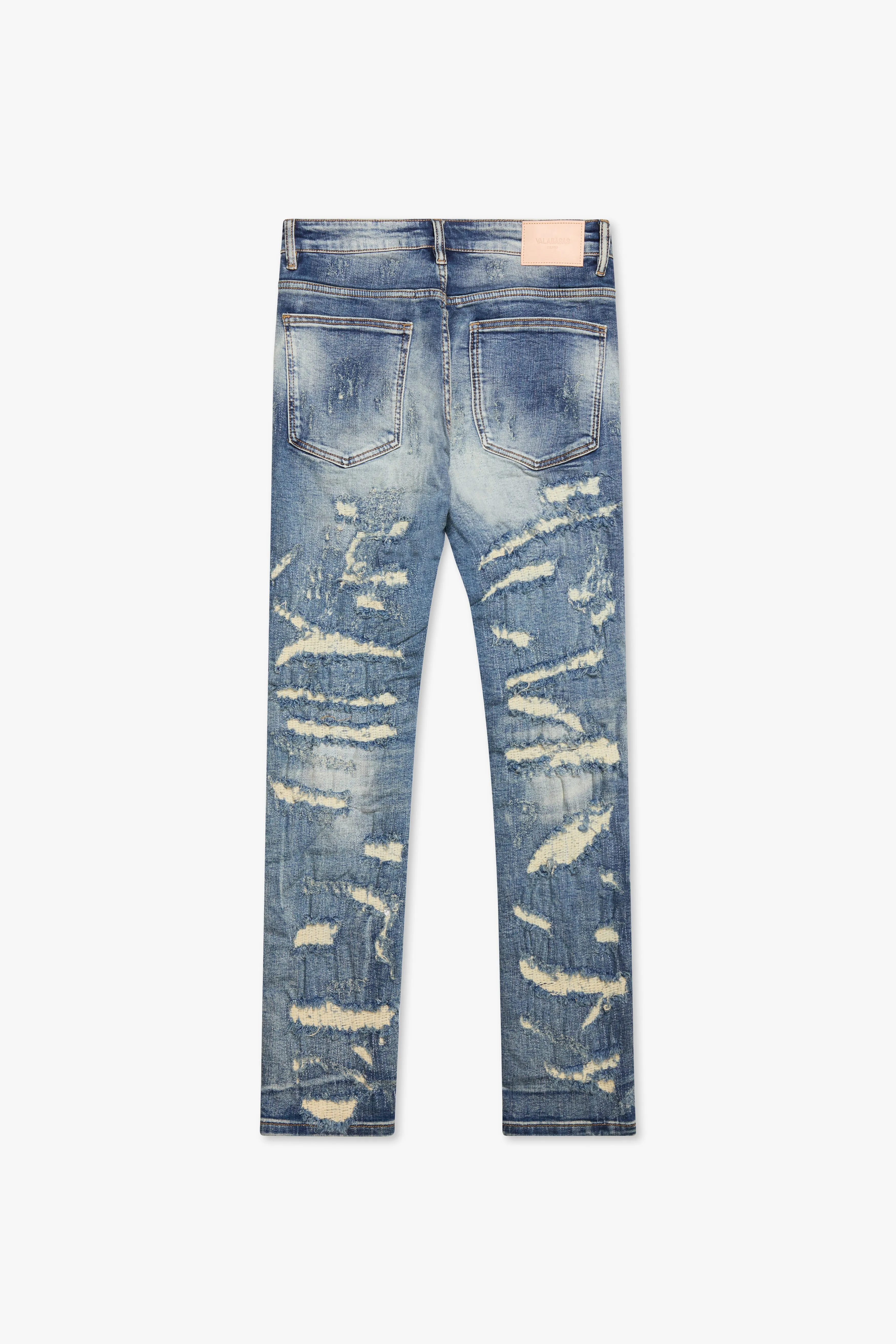 Payload Skinny Jean Light Blue Wash sold by valabasas product image thumbnail 3