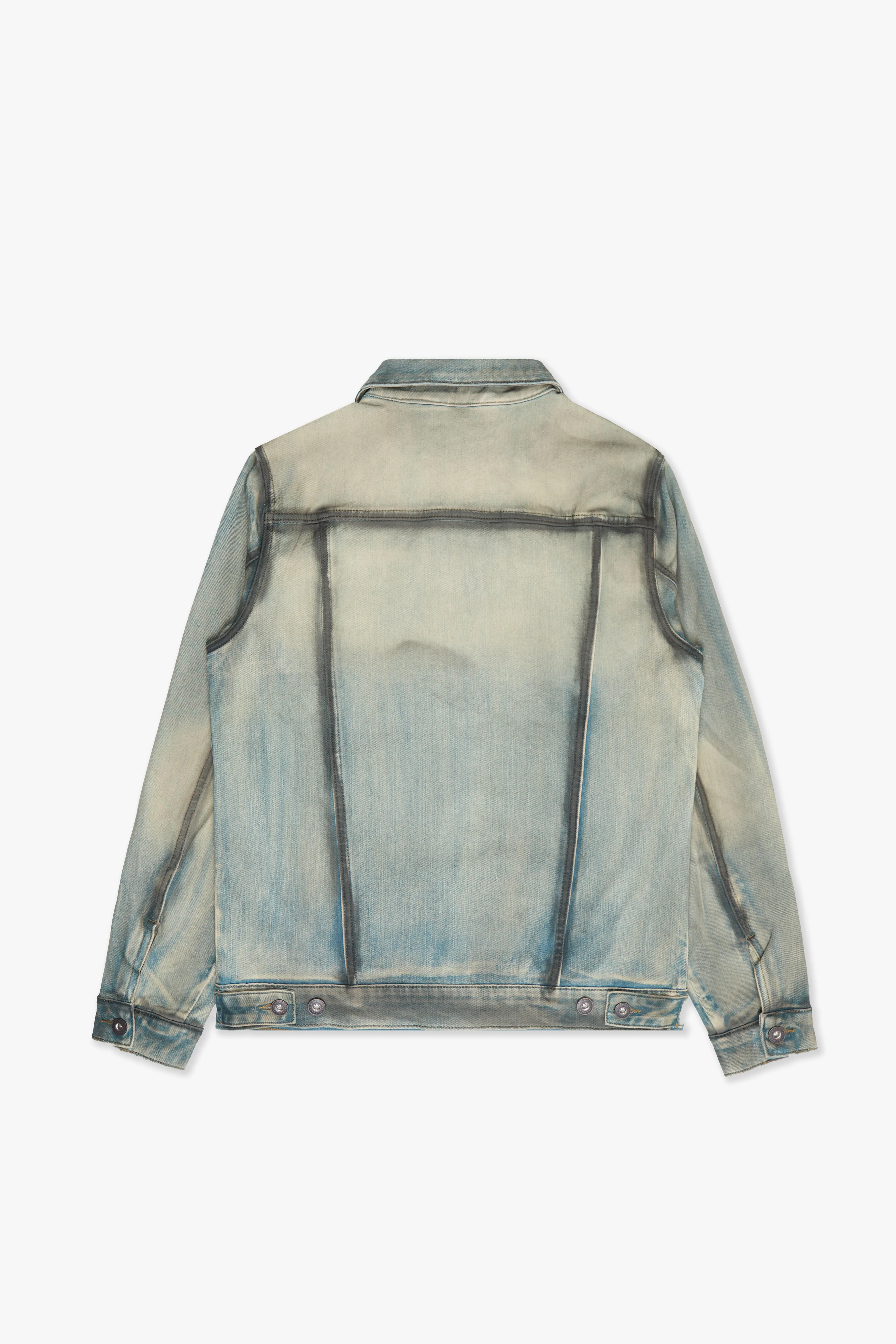 Skit Denim Jacket Light Blue Black sold by valabasas product image thumbnail 2