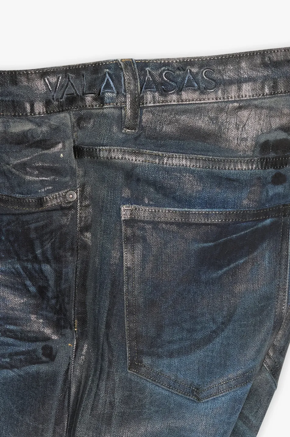 Mr. Flex Skinny Jean Dirty Indigo Waxed sold by valabasas product image thumbnail 4