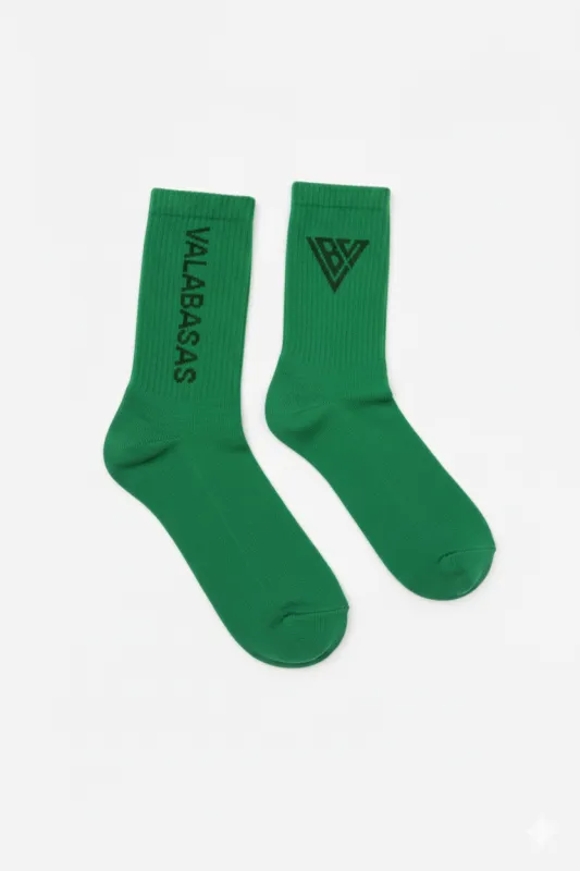 Footprint Socks Green sold by valabasas