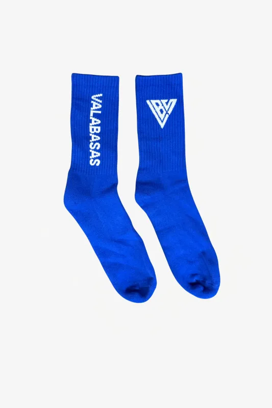 Footprint Socks Electric Blue sold by valabasas