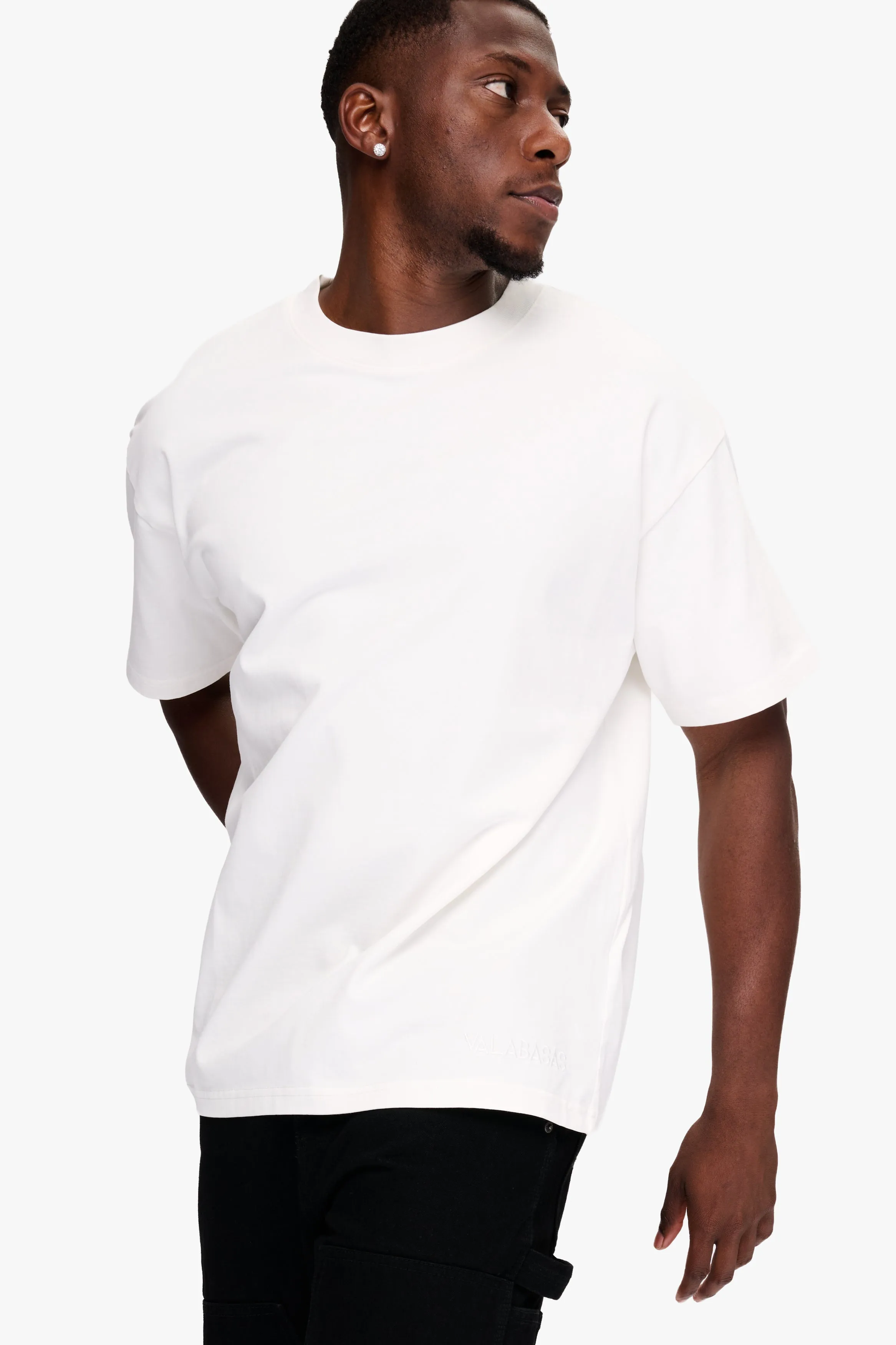 Essential Tee White sold by valabasas product image thumbnail 4