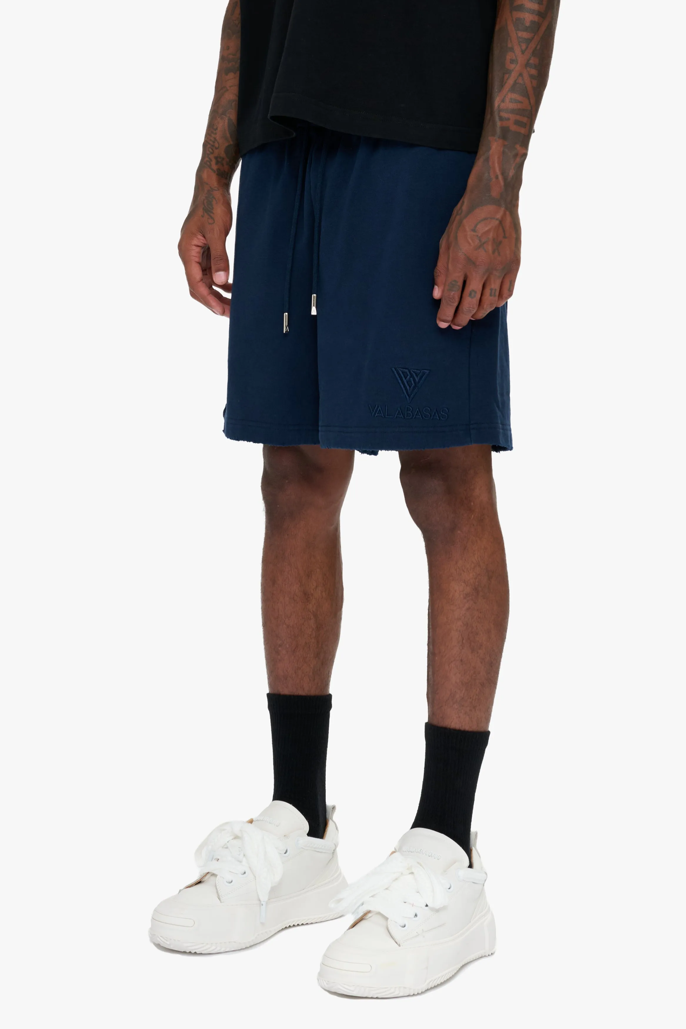 Essential Shorts Navy sold by valabasas product image thumbnail 2