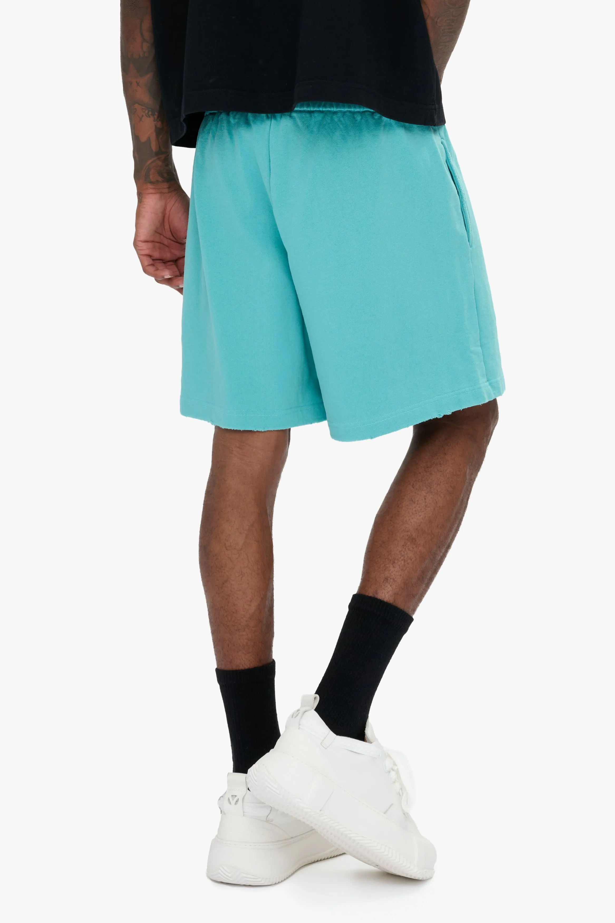 Essential Shorts Turquoise sold by valabasas product image thumbnail 5