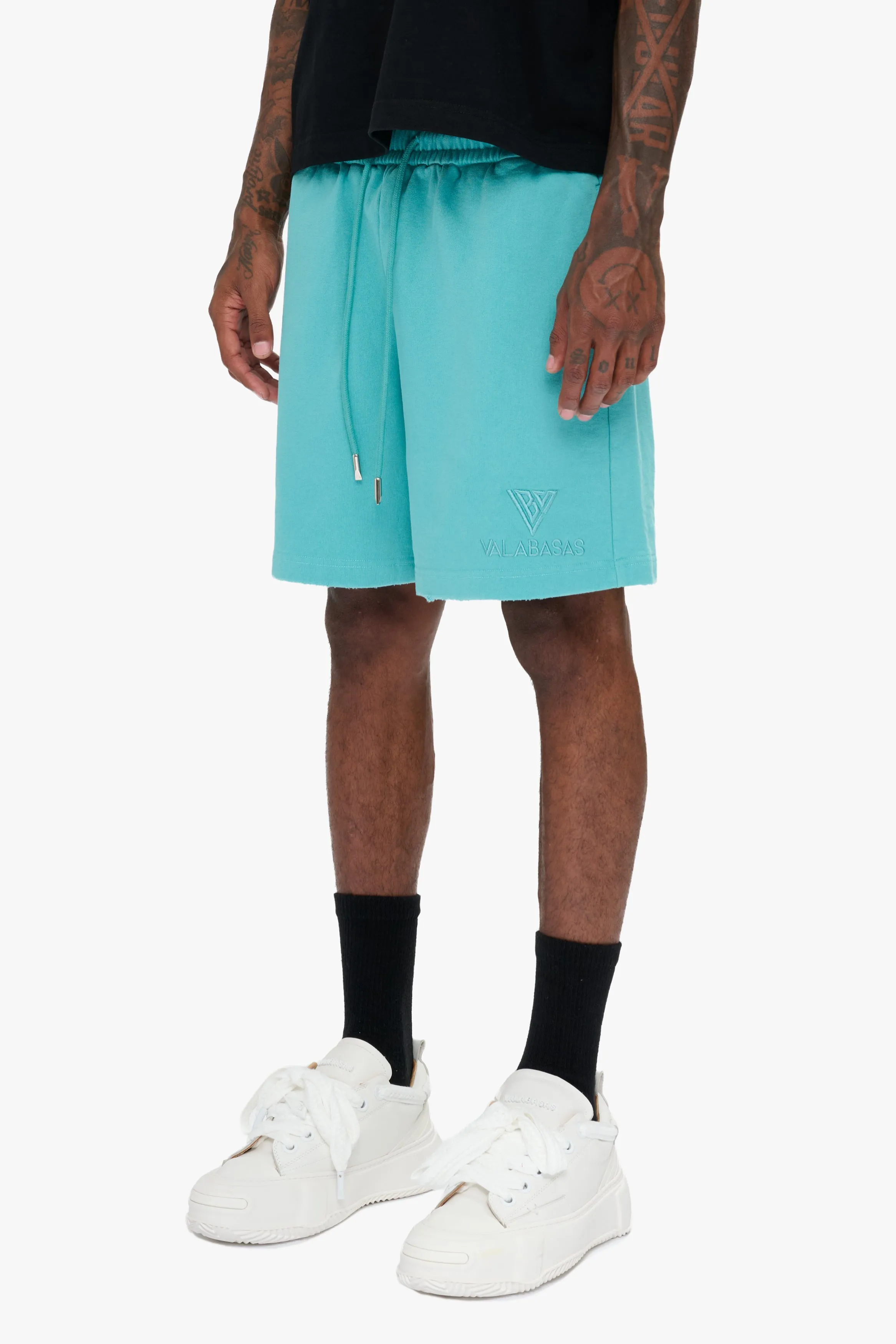 Essential Shorts Turquoise sold by valabasas product image thumbnail 2