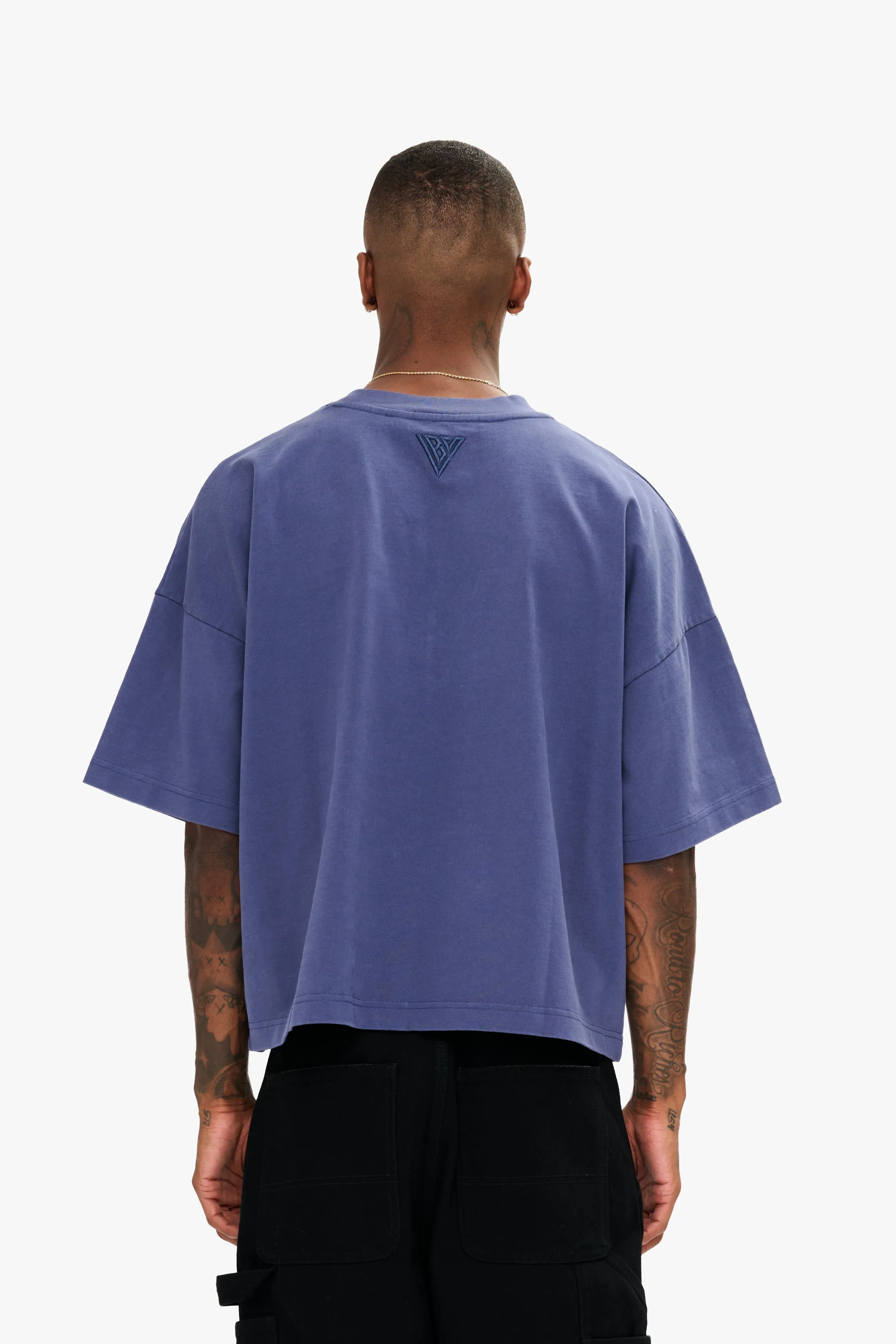 Essential Crop Tee Future Dusk sold by valabasas product image thumbnail 4