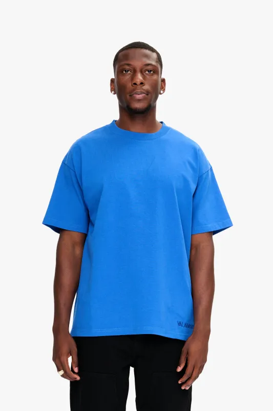 Essential Tee Electric blue sold by valabasas