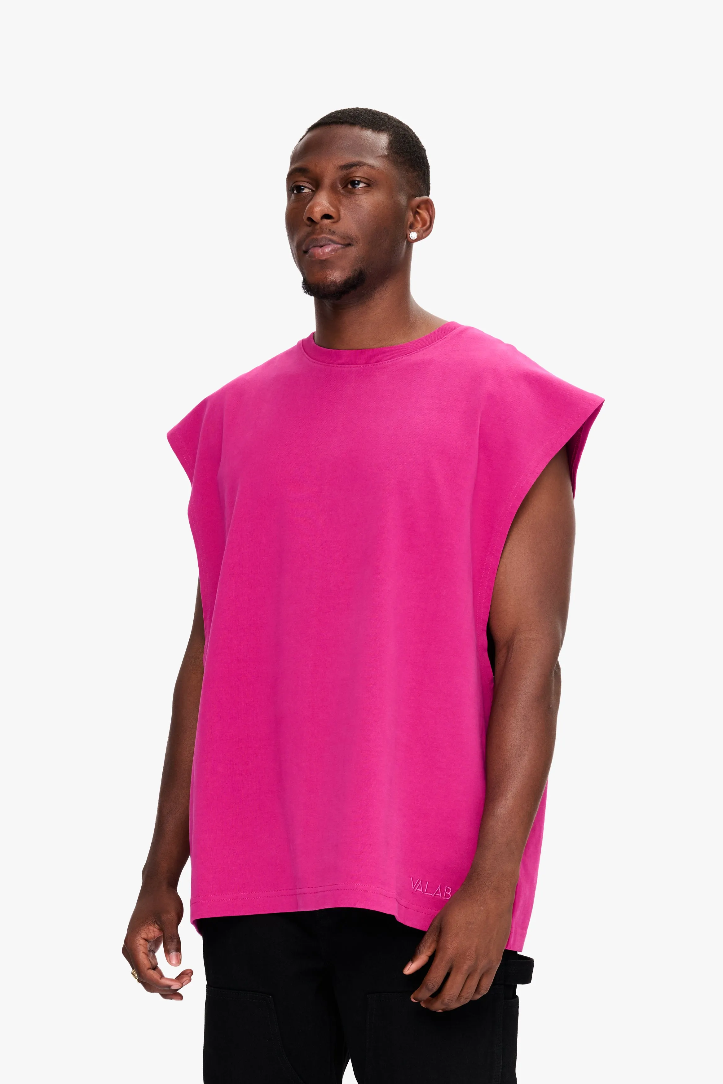 Essential Sleeveless Tee Orchid sold by valabasas product image thumbnail 2