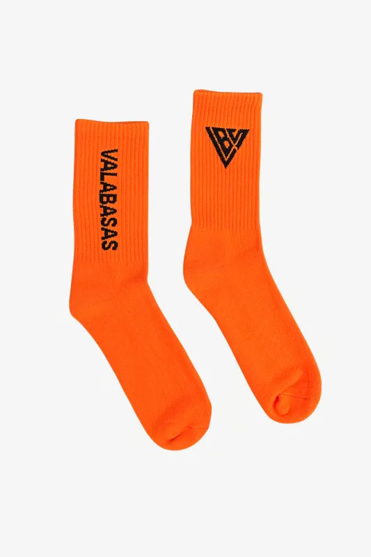 🎁 Footprint Socks Orange (100% off) sold by valabasas