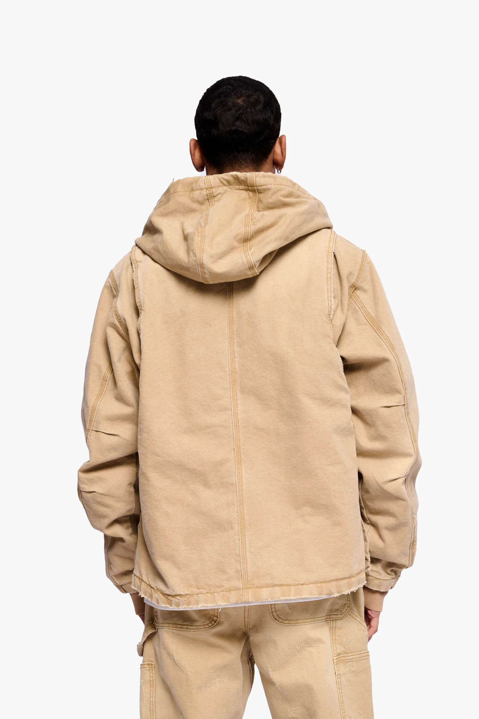 Nest Jacket Wheat Washed sold by valabasas product image thumbnail 3