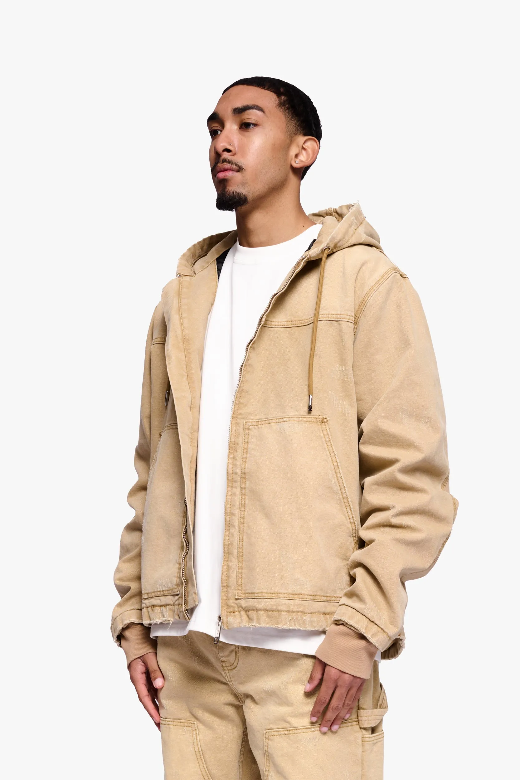 Nest Jacket Wheat Washed sold by valabasas product image thumbnail 5
