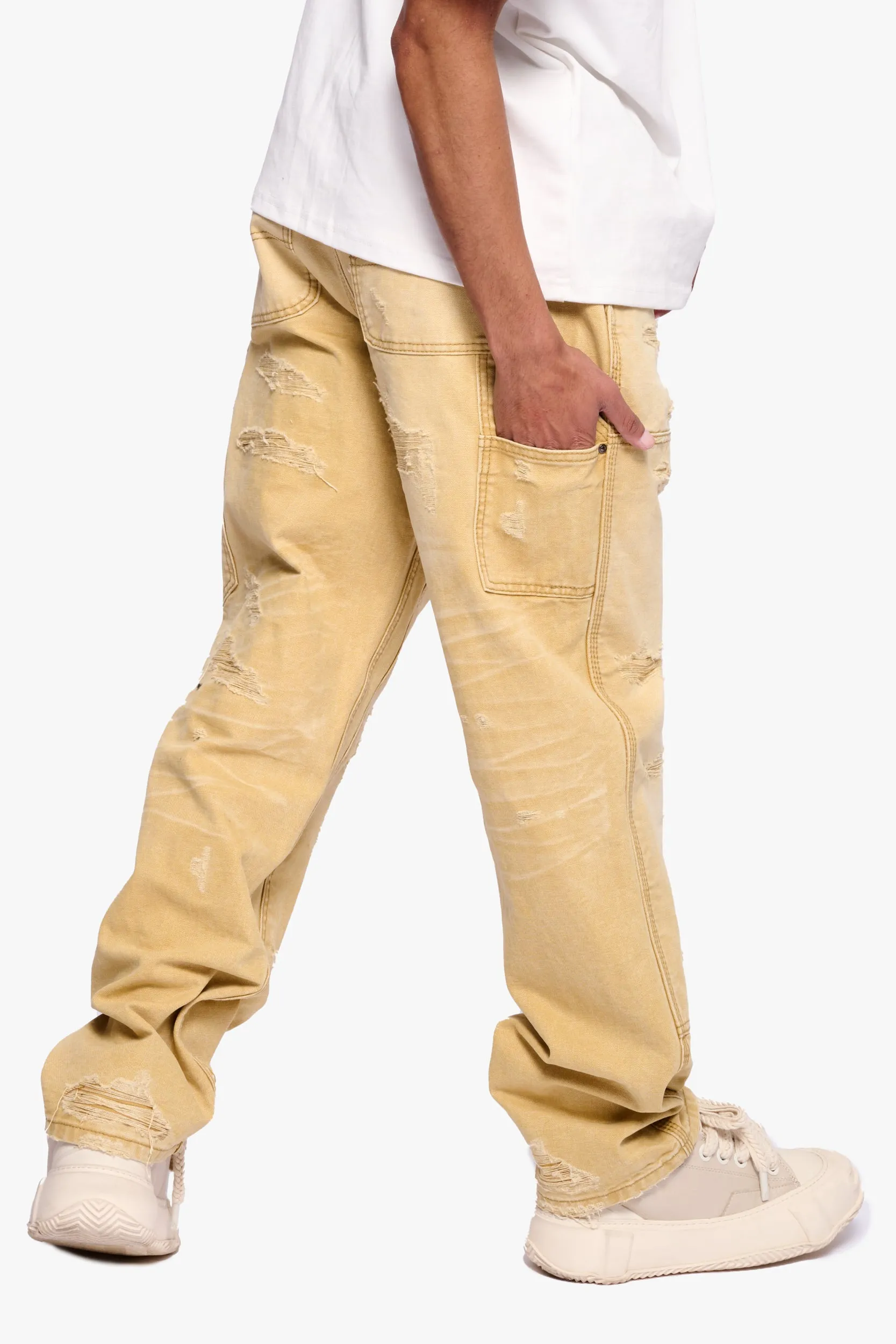 Riff Canvas Yellow Wash sold by valabasas product image thumbnail 4