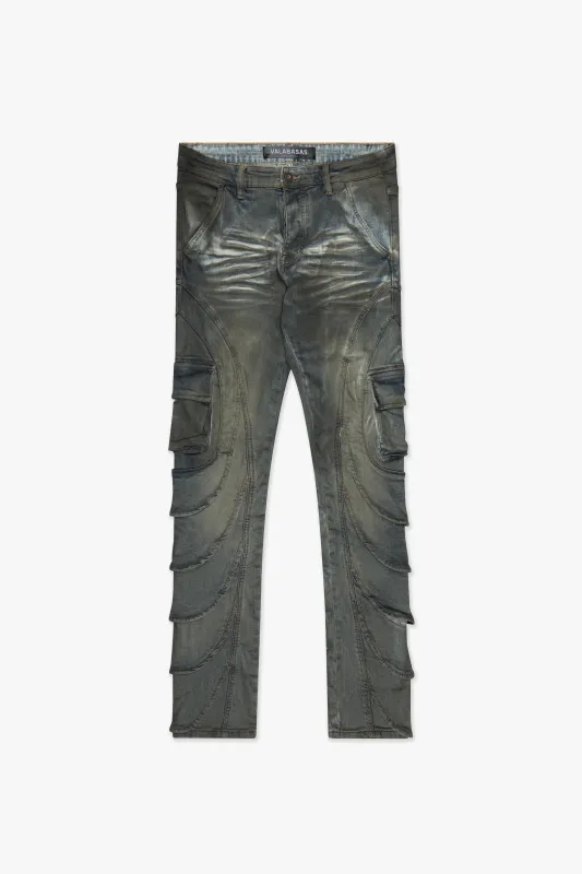 Jett Cargo Skinny Light Blue sold by valabasas