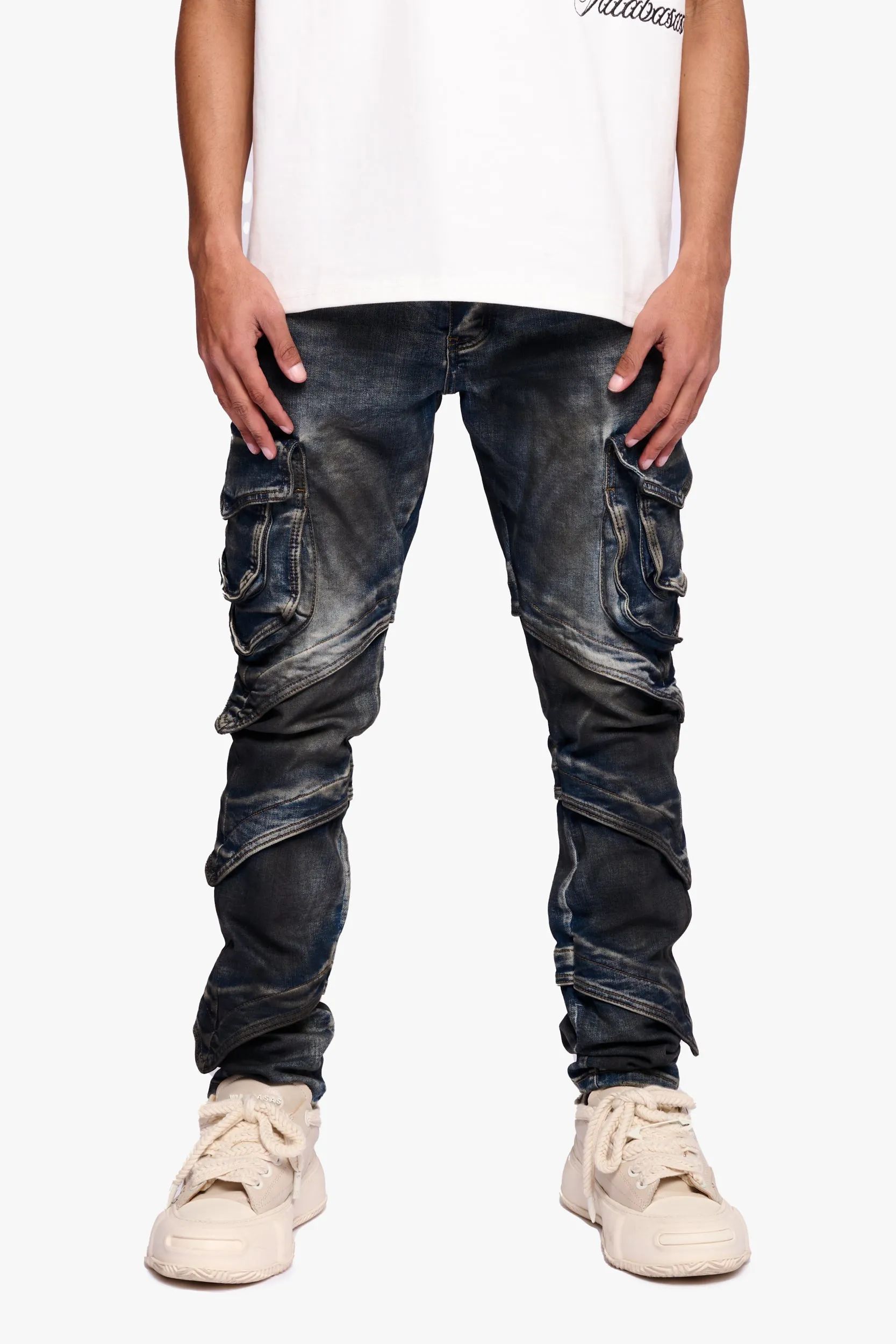 Smoto Dirty Dark Blue Skinny sold by valabasas product image thumbnail 5