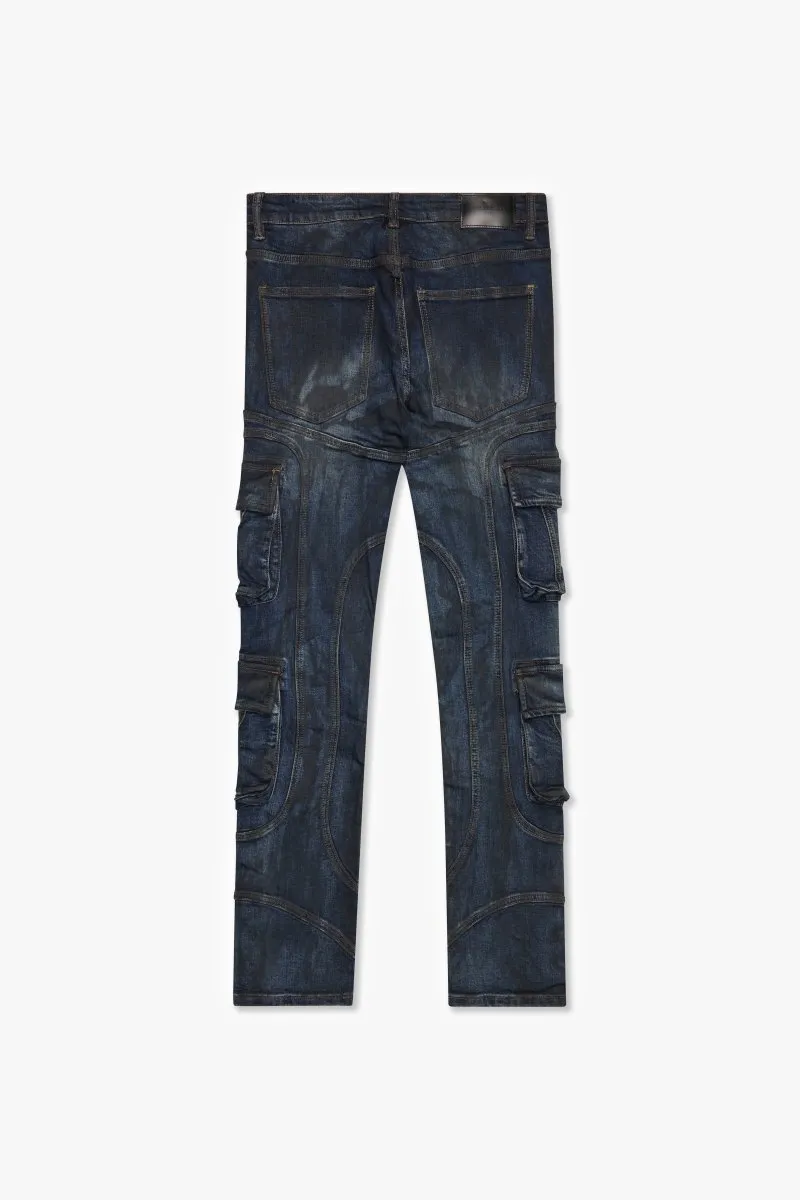 Patchfade Dark Blue Skinny sold by valabasas product image thumbnail 3