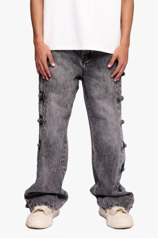 Tagged Grey Wash Baggy made by valabasas