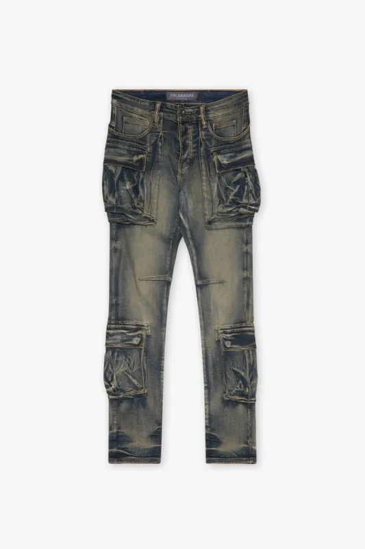 Calling Vintage Blue Skinny made by valabasas