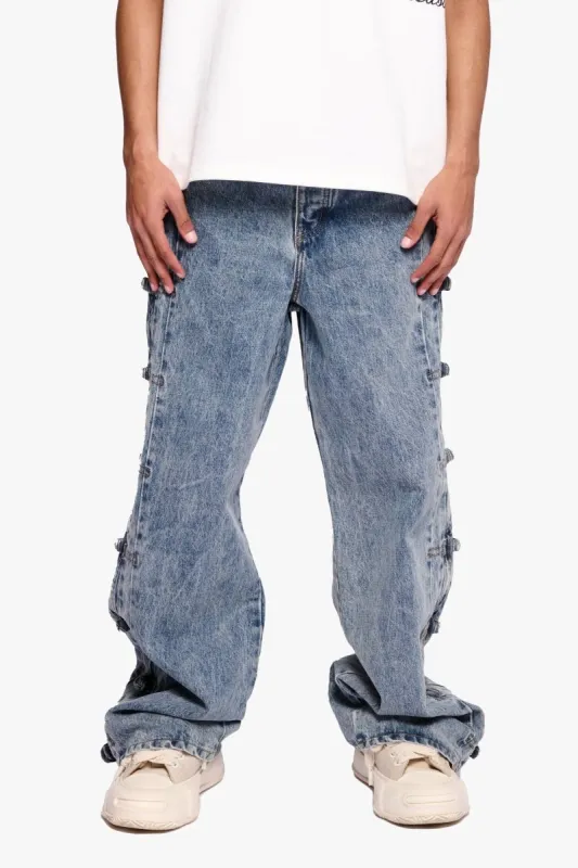 Tagged Medium Blue Baggy made by valabasas