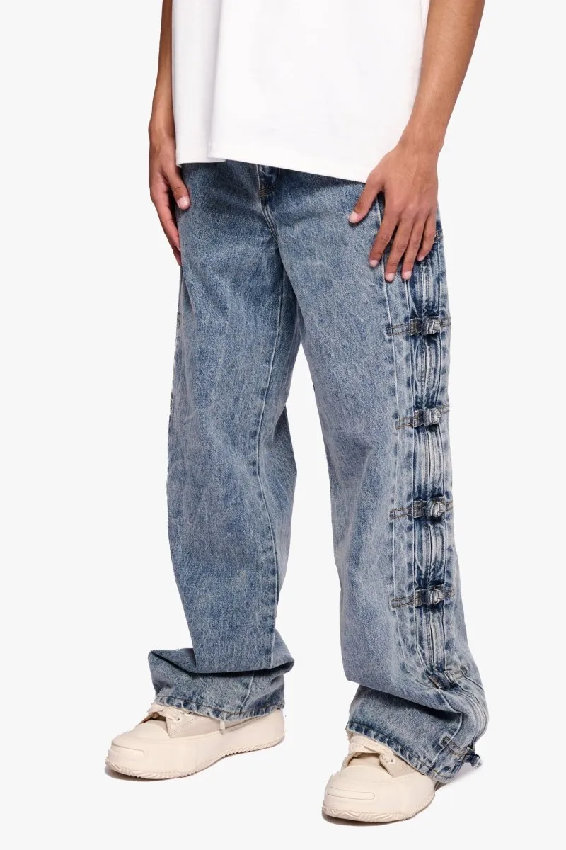 Tagged Medium Blue Baggy sold by valabasas product image thumbnail 4