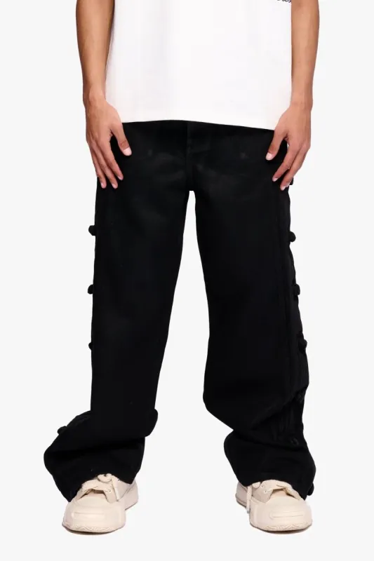 Tagged Black Waxed Baggy sold by valabasas