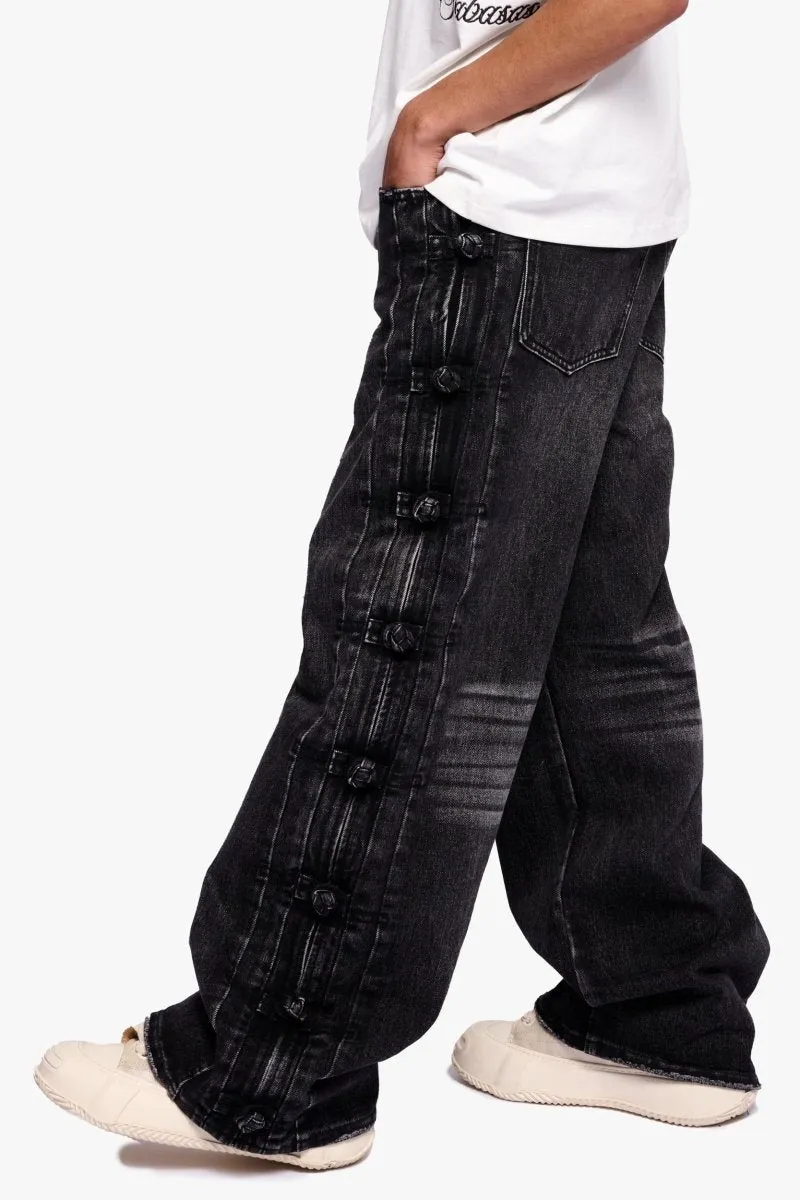 Tagged Dark Grey Wash Baggy sold by valabasas product image thumbnail 3