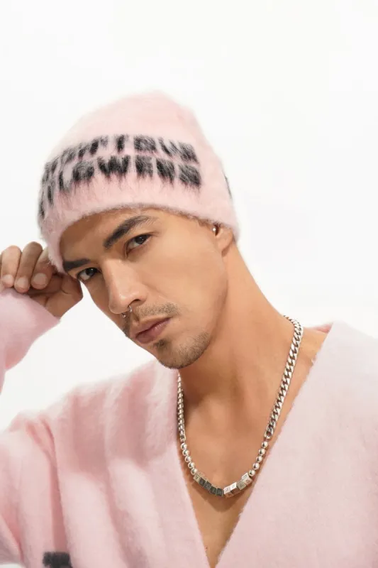 Zinnia Pink beanie sold by valabasas