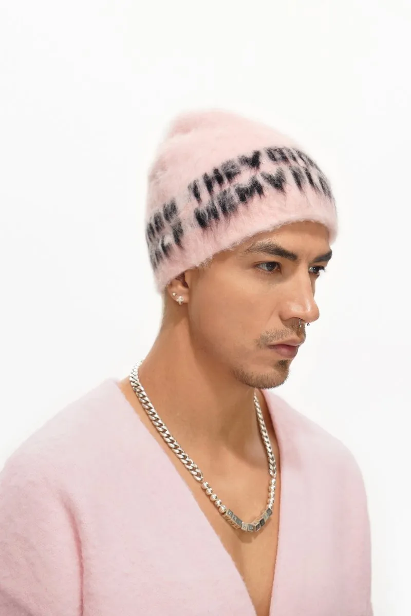 Zinnia Pink beanie sold by valabasas product image thumbnail 4
