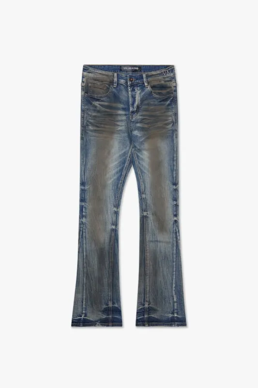 Fax Dirty Blue Washed Stacked sold by valabasas