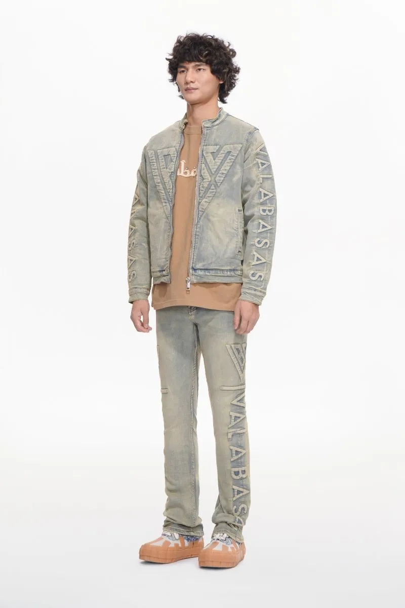 Harley Light Vintage Blue Denim Jacket sold by valabasas product image thumbnail 5