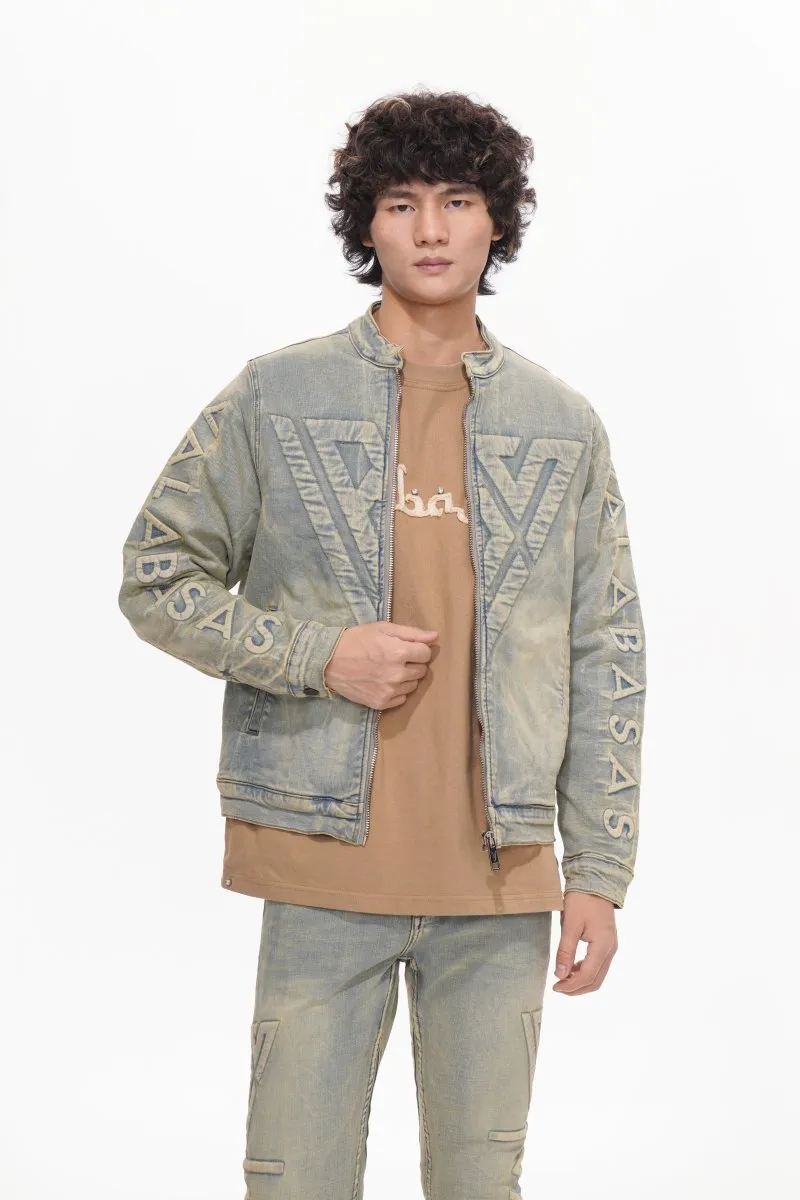 Harley Light Vintage Blue Denim Jacket sold by valabasas