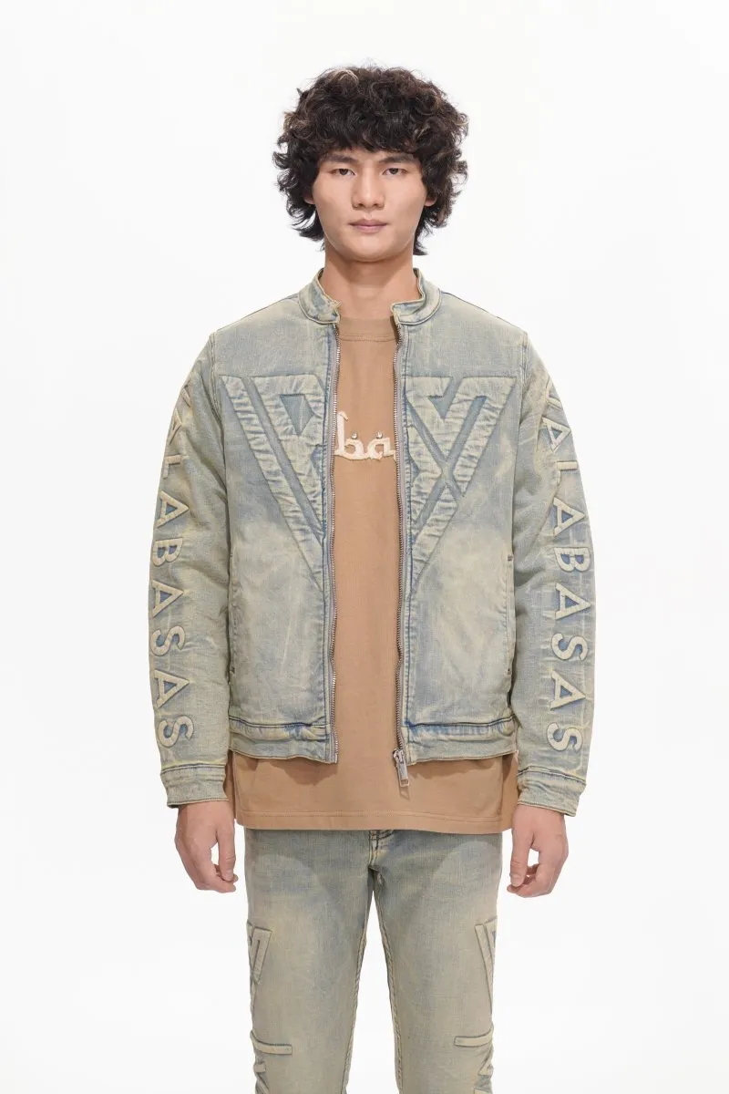 Harley Light Vintage Blue Denim Jacket sold by valabasas product image thumbnail 3