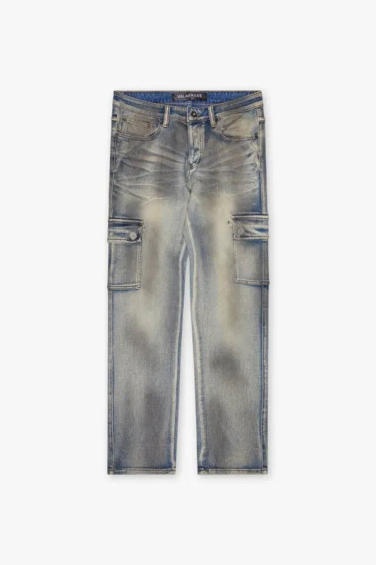 Tedamin Lt. Vintage Blue Washed Skinny sold by valabasas