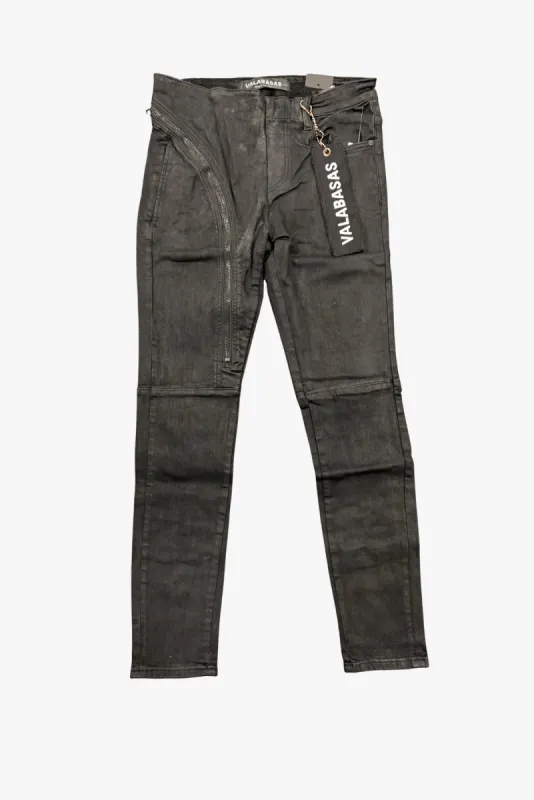 "SLICKLINE" DENIM Black made by valabasas