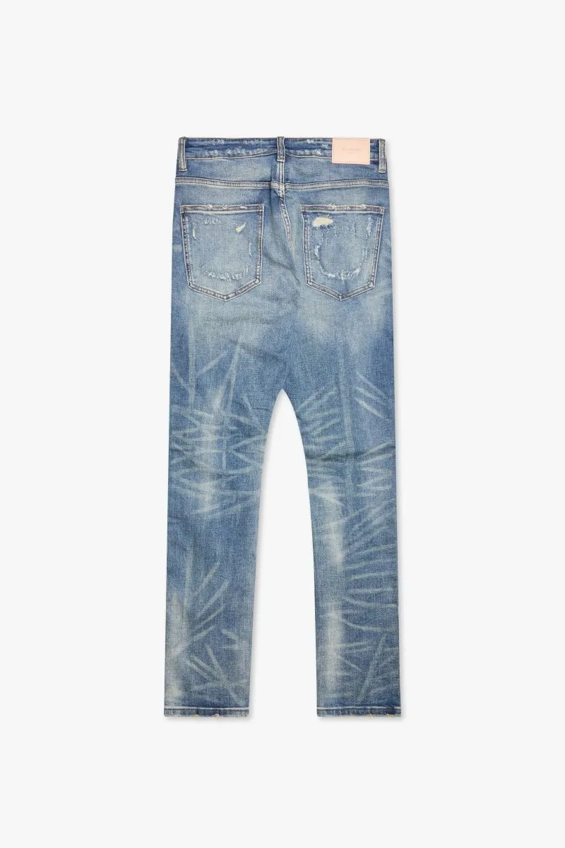 "TRAIL" SKINNY JEANS BLUE WASH sold by valabasas product image thumbnail 2