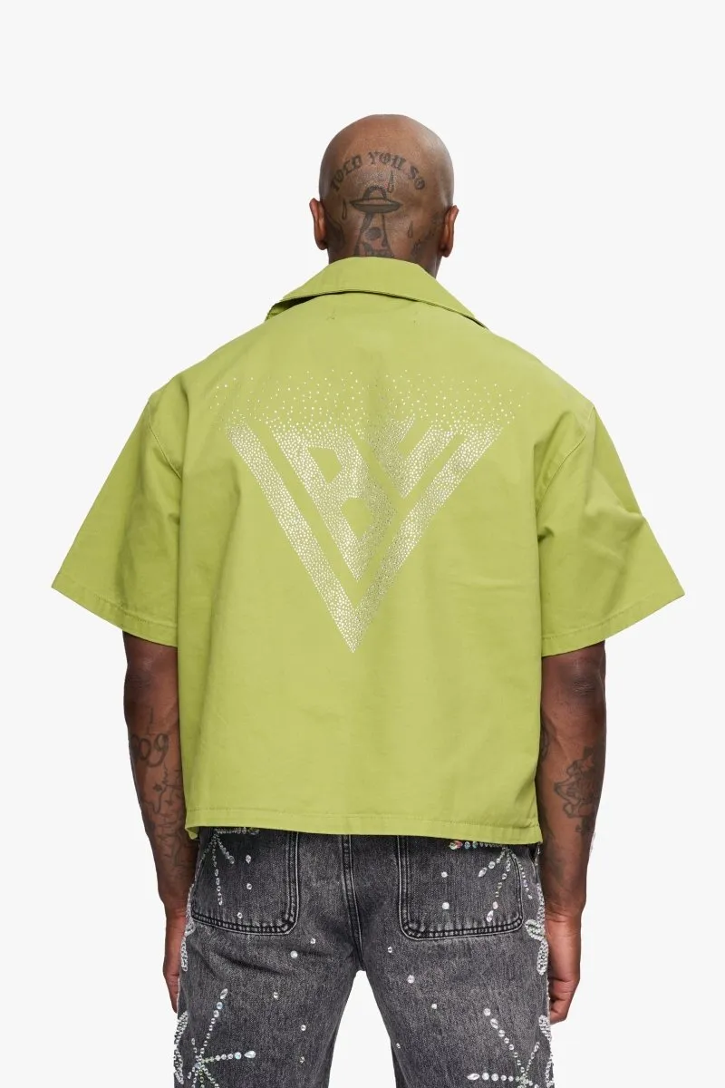 Shine Button Down Olive sold by valabasas product image thumbnail 4