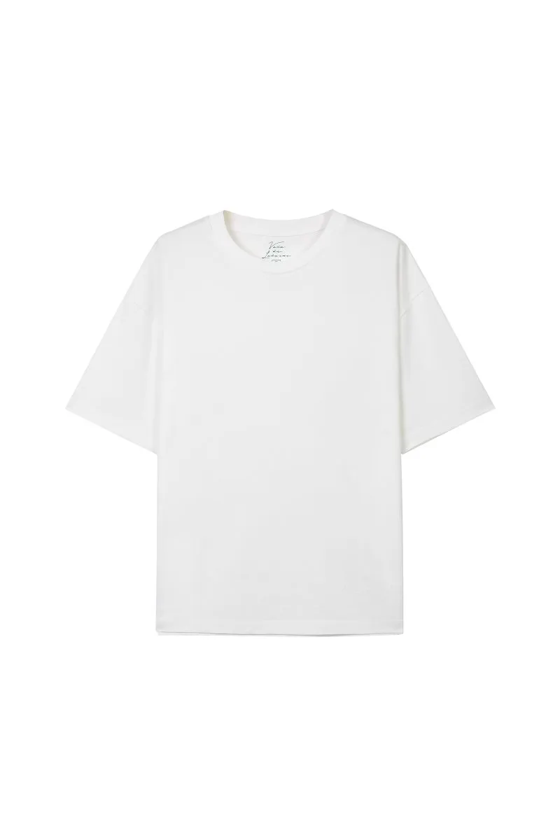 Fumée Basic Tee – White sold by valabasas