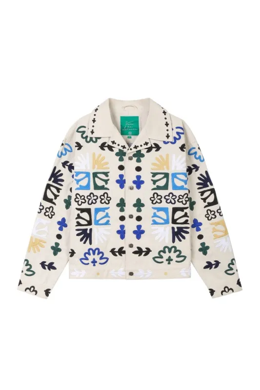 Linea Jacket – Wheat (Cotton Blend) made by valabasas