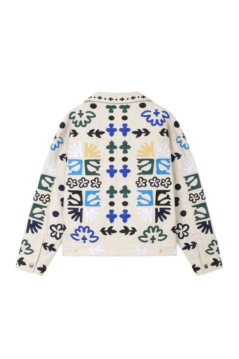 Linea Jacket – Wheat (Cotton Blend) sold by valabasas product image thumbnail 3
