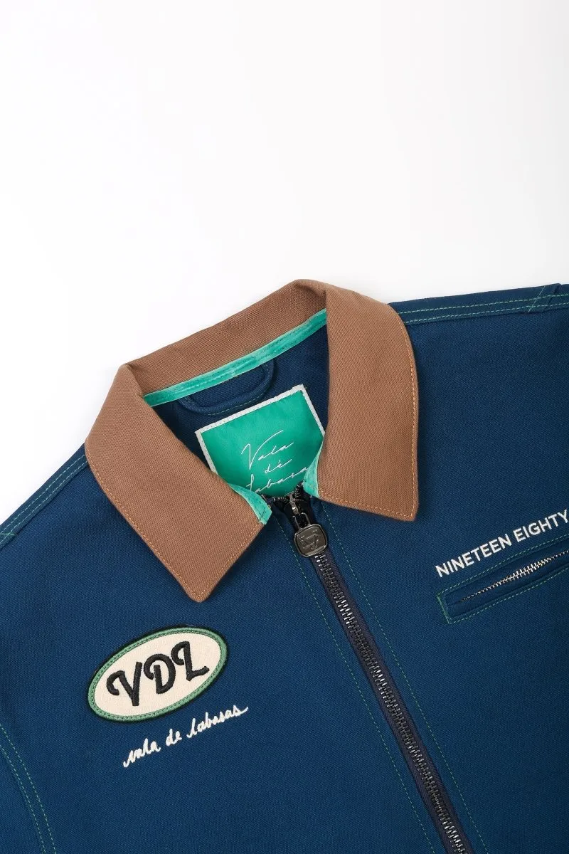 Elan Canvas Denim Jacket – Navy sold by valabasas product image thumbnail 5