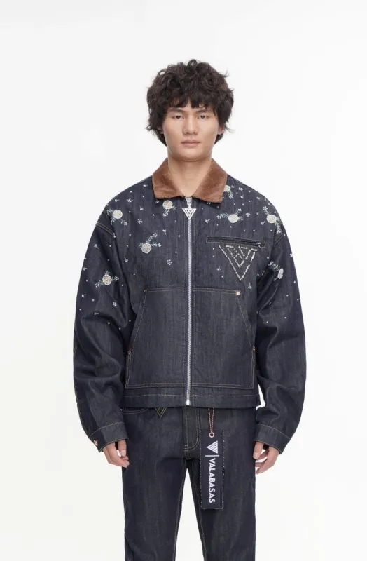 Charm Denim Blue Jacket sold by valabasas