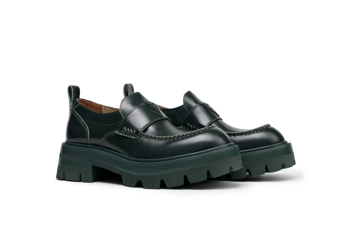 Reigi Loafer Deep Green sold by valabasas product image thumbnail 3