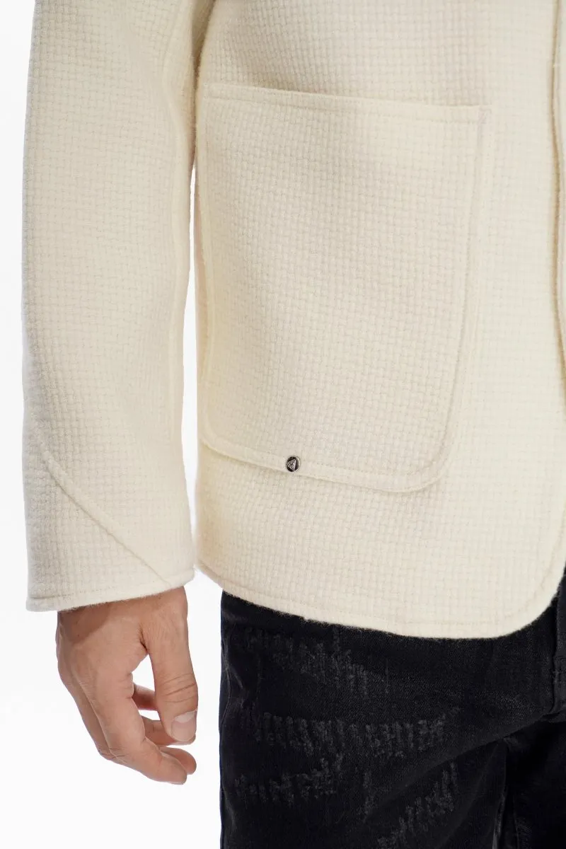 Atelier Woven Cream Jacket sold by valabasas product image thumbnail 3