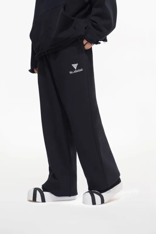 Syndicate Oversized Fleece Pants Baggy Black sold by valabasas