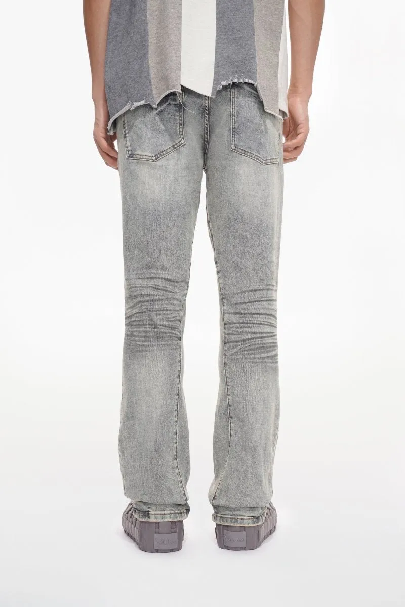 Fax Stacked Flare Jean Light Blue Washed sold by valabasas product image thumbnail 5