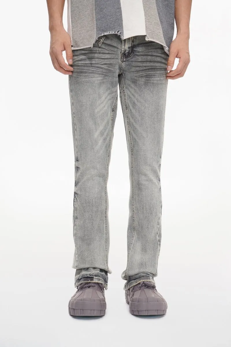 Fax Stacked Flare Jean Light Blue Washed sold by valabasas product image thumbnail 3