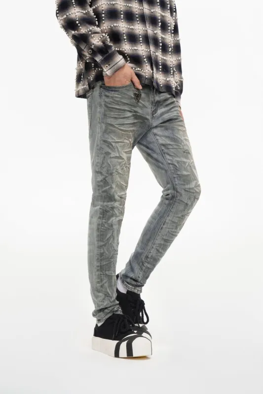 Rumble Skinny Jean Light Blue made by valabasas