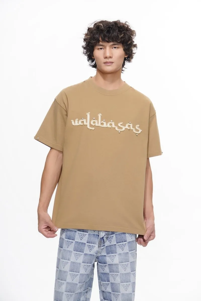 Standard Gemstone Tee Khaki sold by valabasas product image thumbnail 4