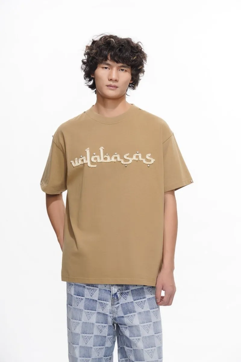 Standard Gemstone Tee Khaki sold by valabasas product image thumbnail 5