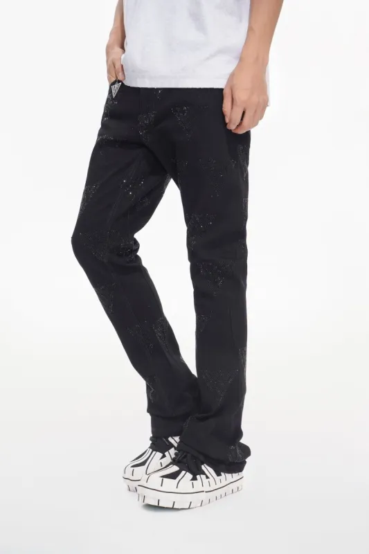 Show Jet Black Stacked Flare sold by valabasas