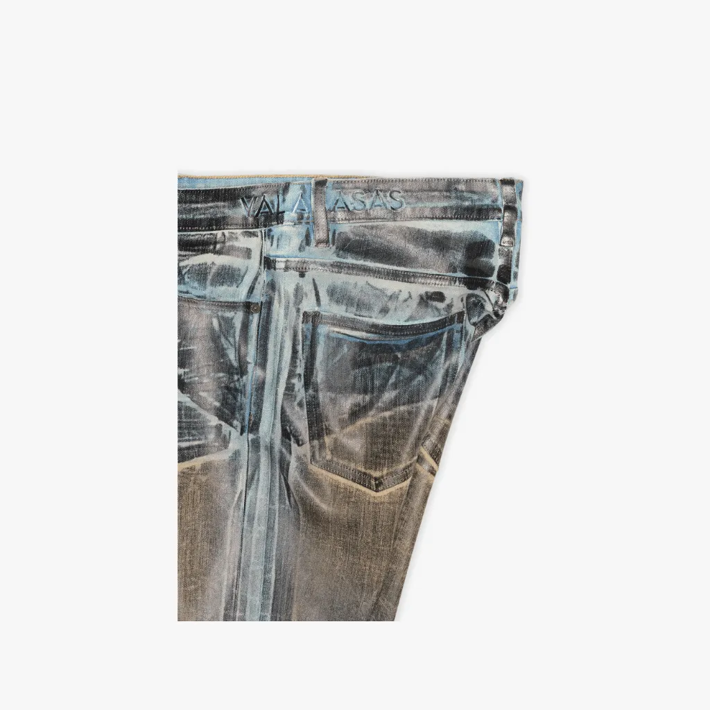 Mr.Flex Skinny Blue Tan Waxed sold by valabasas product image thumbnail 2